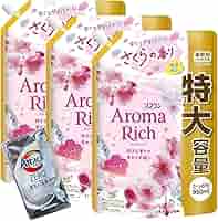 Amazon | ソフラン アロマリッチ さくらの香り 柔軟剤 詰め替え